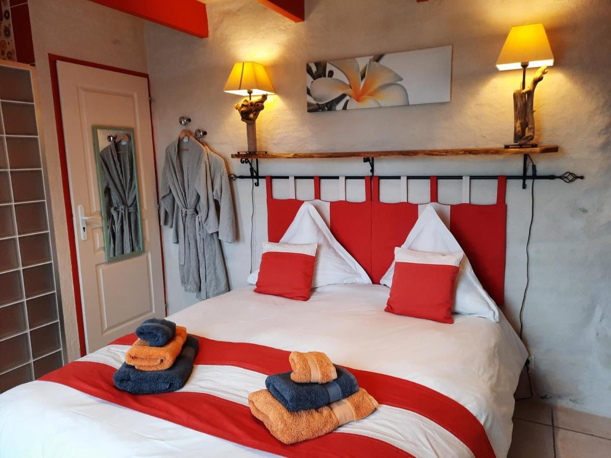 Bed and Breakfast L'Echappée Trémoussante Saint-Barthélemy-de-Vals Exterior foto