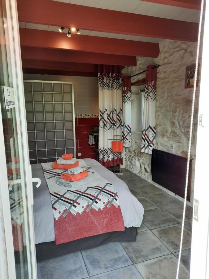 Bed and Breakfast L'Echappée Trémoussante Saint-Barthélemy-de-Vals Exterior foto