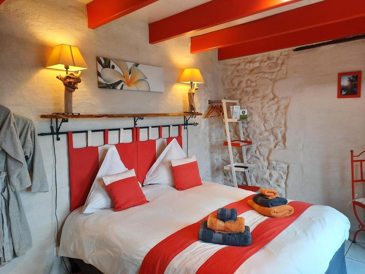 Bed and Breakfast L'Echappée Trémoussante Saint-Barthélemy-de-Vals Exterior foto